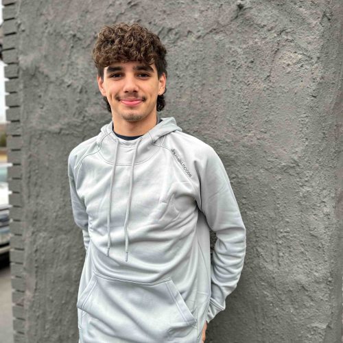 BREAKAWAY HOODIE- SILVER